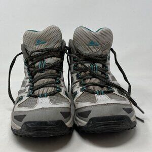 Montrail Womens Hiking Boots OutDry Waterproof Fluid Foam Grey & Teal Size 9